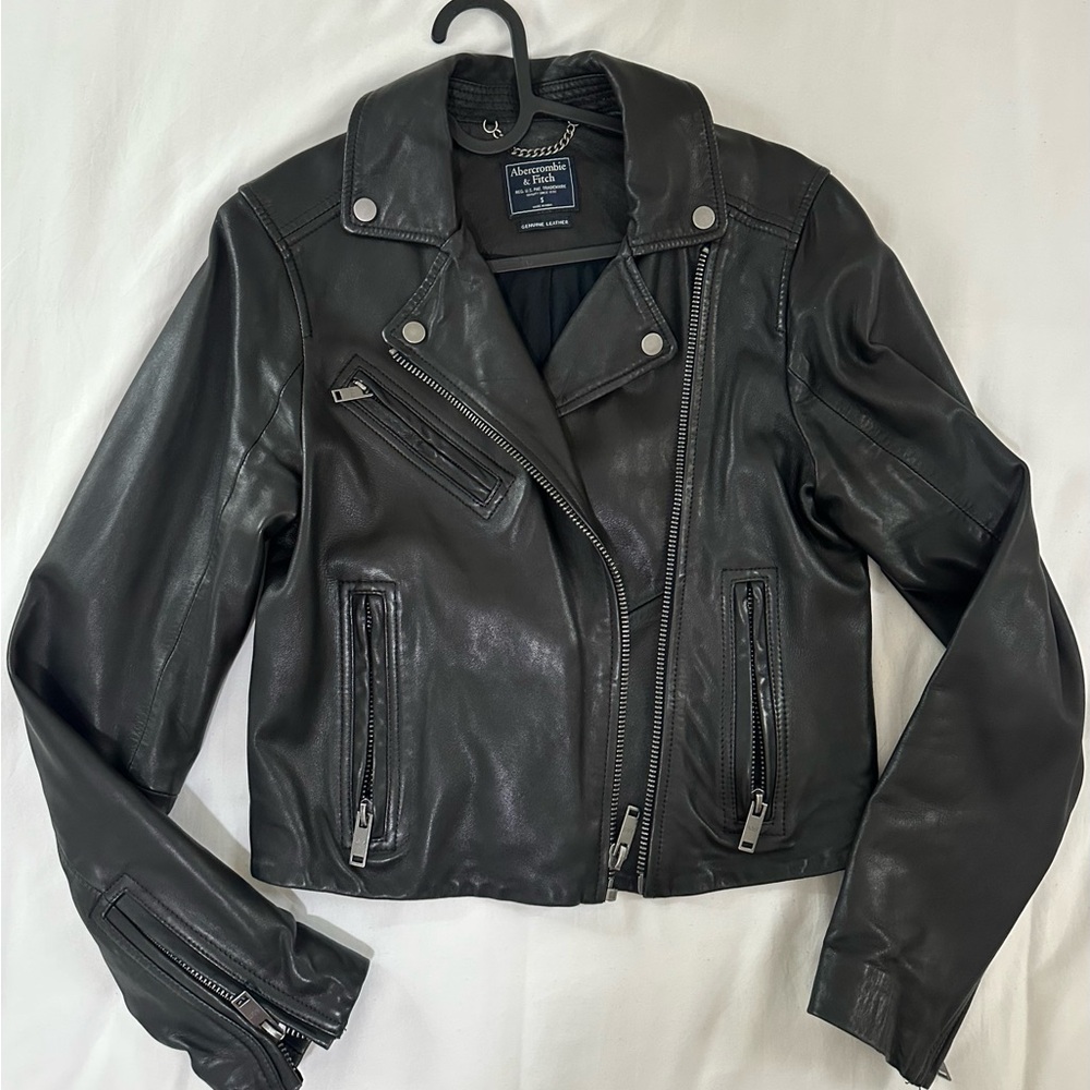 Abercrombie & Fitch Leather Jacket